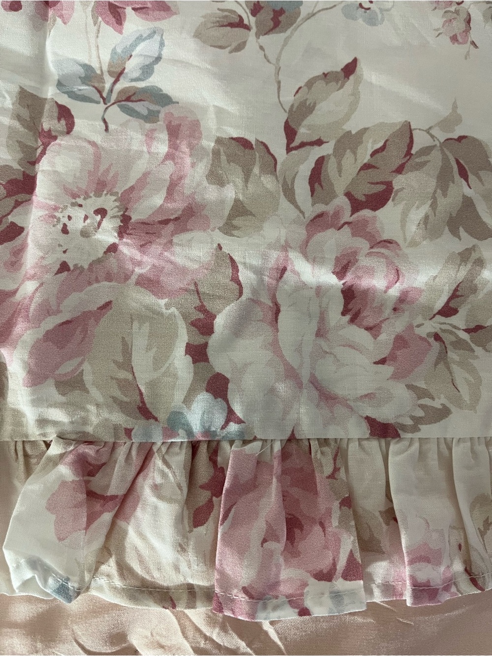 Shabby Chic by Rachel Ashwell Cluster Floral Duvet Cover - Pink/Cream - Picture 1 of 9